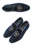 The Vesper | Handmade Velvet Slip-On Loafer