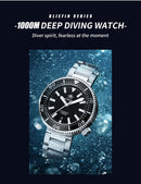 The Abyssal Sentinel | 200M Automatic Diver with Sapphire Crystal