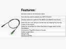 BAFANG Motor Cable Hydraulic Brake Gear Shift Sensor Display Brake Speed Extension Cable USB Programming EB-BUS 1T4 1T2 Cable