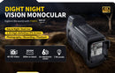 The Night Hawk | 4K Day/Night Monocular with 5× Digital Zoom