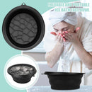 Protable Face Ice Bath Bowl for Facials Plunge Dipping Face Folding Ice Facials Washbasin Facials Skin Care Tool for Home Travel