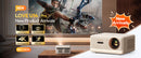 BYINTEK LOVE U4 Projector 4K Smart 1080P Mini Home Theater Video Android WIFI for Smartphone Cinema