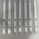 kit 14pcs LED Backlight strip for 65PUS6523 65PUS6162/12 65PUS6262 65PUS6412 65PUS6703 65PUS6753 65PUS7303 65PUS6503 65PUS6723