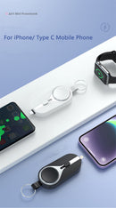 Helios Pocket | 3000mAh Hybrid Solar Charger & Apple Watch Wireless Power Bank