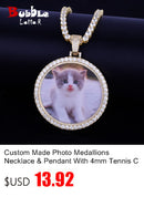 Gold Color Star Shape Pendant Street Necklace Copper Plated Charm Cubic Zircon Men's Hip Hop Rock Jewelry