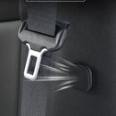 Suede Magnetic Suction Car Seat Belt Fixing Clips Auto Belt Holder Stabilizer Fastener Adjustable Clip Seatbelt Stopper