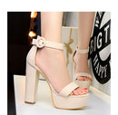 The Sorbonne | Square-Heel Leather Pumps for Women