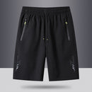 New For 2025 Summer Men'S Beach Quick Dry Running Sports Board Black Shorts Casual Oversize 8XL 7XL Pants Trouers