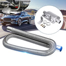 100cm Stainless Steel Exhaust Pipe W/Silencer For Car Parking Air Diesel Heater