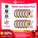 The Chroma Spool | Matte Rainbow PLA 3D Printing Filament 1-10KG