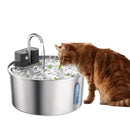 The Oasis Well | 3.2L Wireless Stainless Steel Cat Water Fountain with Smart Sensor