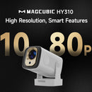 The Lumen Nomad | 1080P Portable Projector with Auto-Focus and Voice Control