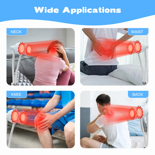 The Aegis Glow | 275W Dual-Head Infrared Therapy System