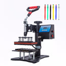 15-in-1 Hitzepresse/ Sublimationspresse Hitzepresse Drucker für T-Shirts, Teller/Kappen/Tassen/Handyhüllen/Stifte/Fußbälle etc.
