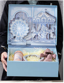 3D Cartoon Relief Stereo Geschenkbox Große magnetische Geschenkboxen Geburtstag Valentinstag Kreative Verpackung Geschenk für Kind Kinder Freund