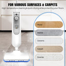 The Vapor Lance | 12-in-1 Electric Steam Mop with 120° Rotatable Head, 400ml Tank