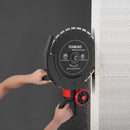 16Zoll 4000W Elektrische Betonsäge Ziegelschneider Kreissäge Wandschlitzer mit Sägeblatt und Rollenführung 3000 U/min