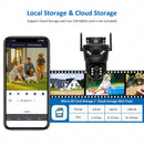The Argus Eye | 12MP 6K WiFi PTZ Security Camera with Dual-Screen AI Auto-Tracking