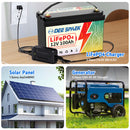 12V 100Ah LiFePO4 Lithiumbatterie 100A BMS für Wohnmobil, Solar, Marine, Trolling-Motor, Notstromaggregat Gruppe 31 Deep-Cycle-Lithiumbatterien
