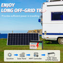 12V 100Ah LiFePO4 Lithiumbatterie 100A BMS für Wohnmobil, Solar, Marine, Trolling-Motor, Notstromaggregat Gruppe 31 Deep-Cycle-Lithiumbatterien