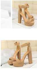 The Sorbonne | Square-Heel Leather Pumps for Women