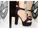 The Sorbonne | Square-Heel Leather Pumps for Women