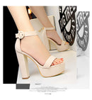 The Sorbonne | Square-Heel Leather Pumps for Women