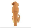The Sorbonne | Square-Heel Leather Pumps for Women