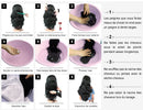 13x4 Braune Lace Front Echthaarperücken vorgezupft mit Babyhaar Schokoladenfarbene Knochenglatte Echthaar Lace Frontal Perücken