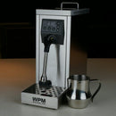 220-240V Vollautomatischer professioneller Milchdampfer mit Temperatureinstellung/Milchaufschäumer aus Edelstahl WPM WELHOME PRO