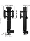 VEVOR Remote TV Lift Motorized Cabinet TV Mount Bracket Electirc Actuator Lifting Column DC Motor Height Adjustable Plasma LCD
