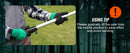 SucceBuy Manual Pole Saw Extendable Tree Pruner  Steel Blade for High Branches Trimming with Lightweight Aluminum Alloy Handle