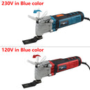 120V/230V 600W Schnellspann-Oszillierwerkzeug Multifunktionaler elektrischer Trimmer Säge Heimwerkerwerkzeug Renovator