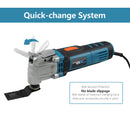 120V/230V 600W Schnellspann-Oszillierwerkzeug Multifunktionaler elektrischer Trimmer Säge Heimwerkerwerkzeug Renovator