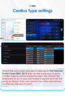 1-DIN Android Autoradio 7862 DSP Carplay für Fiat Grande Punto Linea 2007-2012 Multimedia-Player Autoradio GPS Stereo 7" Haupteinheit