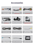 1-DIN Android Autoradio 7862 DSP Carplay für Fiat Grande Punto Linea 2007-2012 Multimedia-Player Autoradio GPS Stereo 7" Haupteinheit