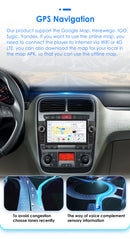 1-DIN Android Autoradio 7862 DSP Carplay für Fiat Grande Punto Linea 2007-2012 Multimedia-Player Autoradio GPS Stereo 7" Haupteinheit