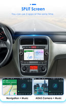 1-DIN Android Autoradio 7862 DSP Carplay für Fiat Grande Punto Linea 2007-2012 Multimedia-Player Autoradio GPS Stereo 7" Haupteinheit