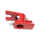 4er Pack 3/4" Holzleim-Rohrzwingen-Set, strapazierfähige PRO Gusseisen-Schnellspann-Stangenzwingen mit breiter Basis für die Holzbearbeitung