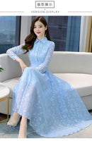 Elegantes rosa Midikleid 2023 Herbst Winter Vintage Unifarbenes Freizeit Chiffon Maxikleid Damen Bodycon Party Schwarzes Nacht Hochzeitskleid