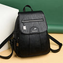 The Cartographer | Vintage Leather Women's Backpack