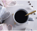 The Morning Duet | Kiss Cat Couple Ceramic Coffee Mug Set