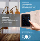 2.4G Wifi Tuya & Smartlife App beleuchtetes Zutrittskontroll-Tastatur IP66 wasserdicht Standalone RFID 125kHz EM Kartenleser Wiegand 26Bit