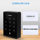 2.4G Wifi Tuya & Smartlife App beleuchtetes Zutrittskontroll-Tastatur IP66 wasserdicht Standalone RFID 125kHz EM Kartenleser Wiegand 26Bit