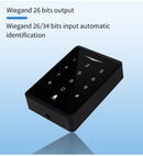 2.4G Wifi Tuya & Smartlife App beleuchtetes Zutrittskontroll-Tastatur IP66 wasserdicht Standalone RFID 125kHz EM Kartenleser Wiegand 26Bit