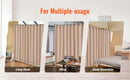 SucceBuy Room Divider 1/3/4 Panel Room Dividers and Folding Privacy Screens Fabric Partition Room Dividers for Office Home Study