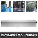 The Cascade Architect | Stainless Steel Waterfall Spillway for Pool & Garden Landscapes