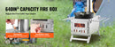 The Emberwright | 80-Inch Stainless Steel Camping Tent Stove