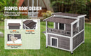 The Feral Keep | 2-Story Weatherproof Outdoor Cat Shelter