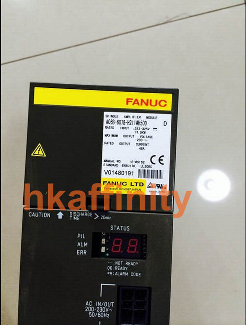 A06B-6078-H211#H500 Fanuc Servo Drive Amplifiers Module A06B6078H211H500 New